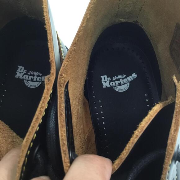 DR. MARTENS Unisex-Adult Black Church Quad Archive Ankle Boot Sz 8 - Picture 7 of 11